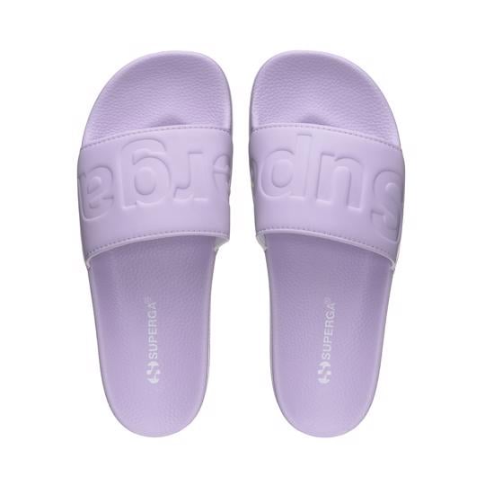 Mor 1908 Slides Polysoft Unisex Viyole Lila Terlik - Superga®