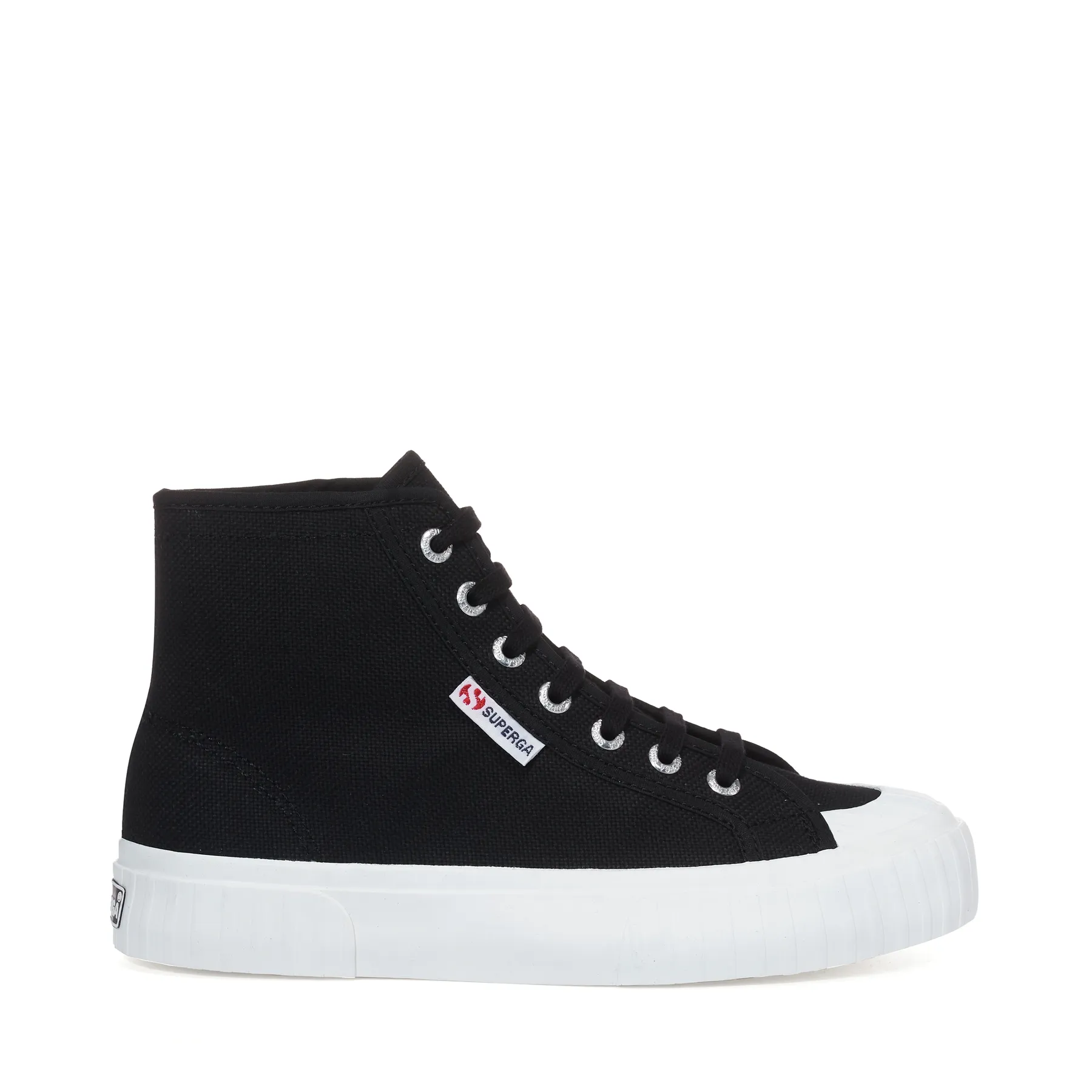Siyah 2696 Stripe Kadın Siyah Bilekli Sneaker