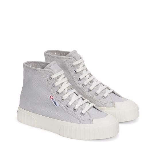 Gri 2696 Stripe Kadın Gri Bilekli Sneaker - Superga®