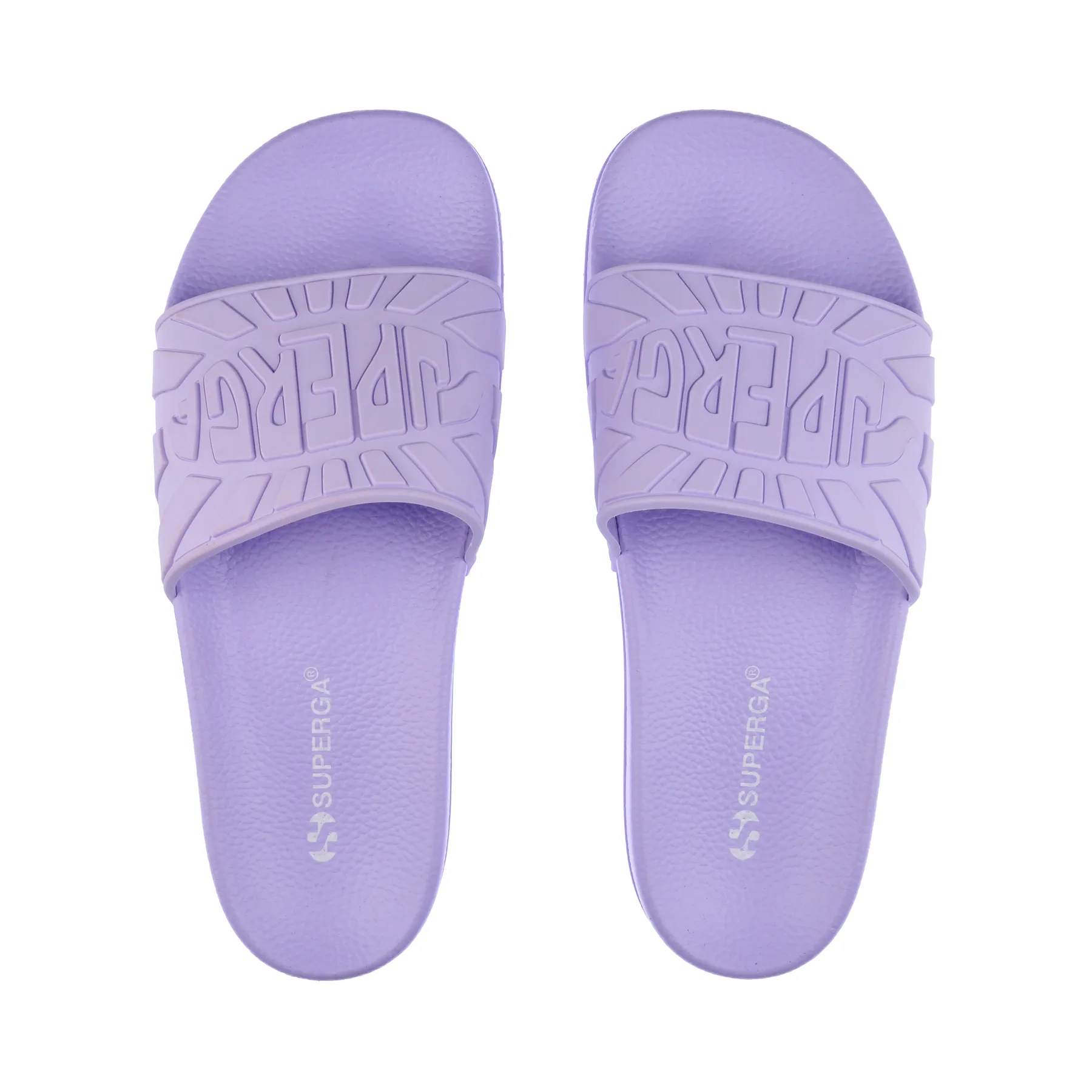 Mor 1908 Slides Raggiera Logo Unisex Viyole Lila Terlik