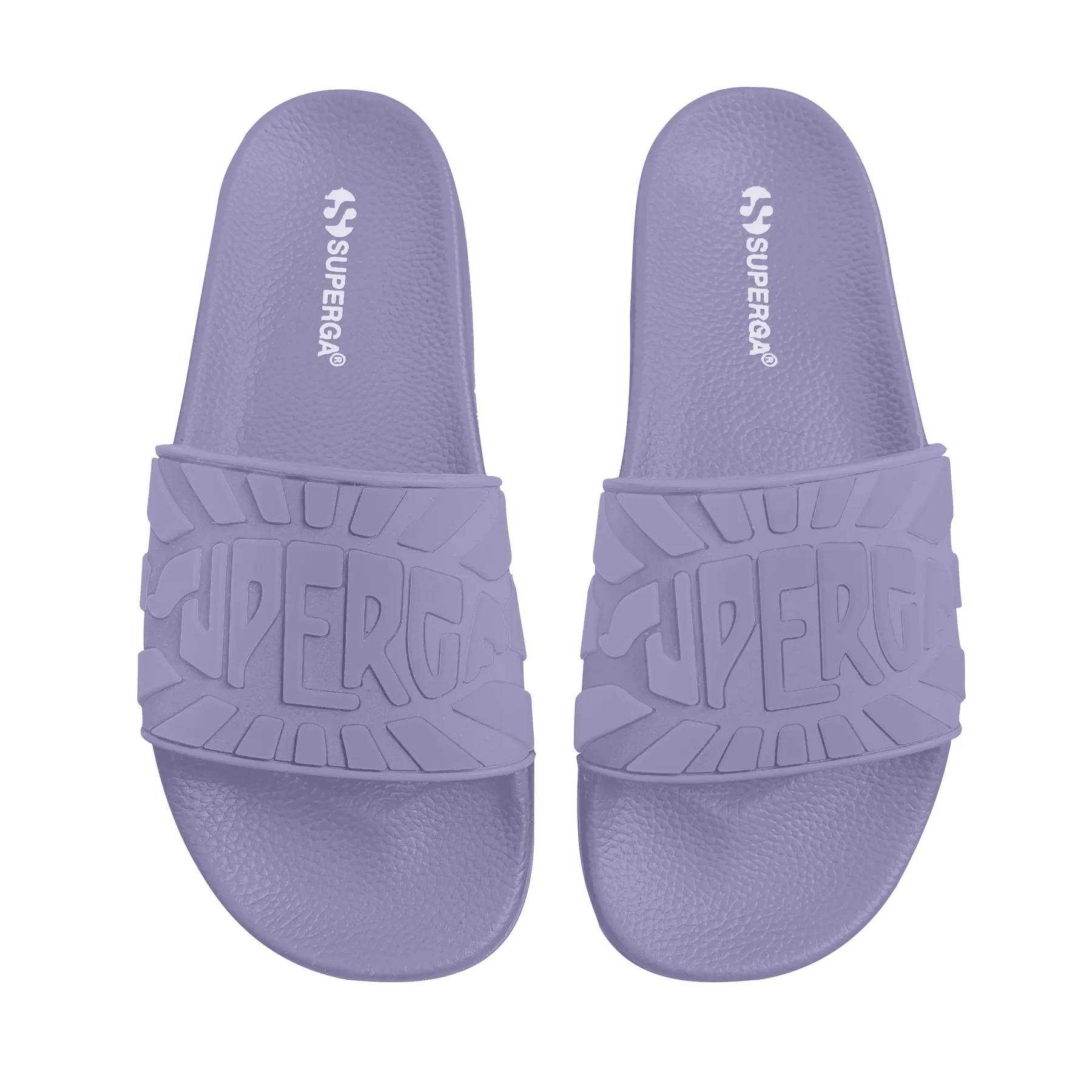 Mor 1908 Slides Raggiera Logo Unisex Viyole Lila Terlik