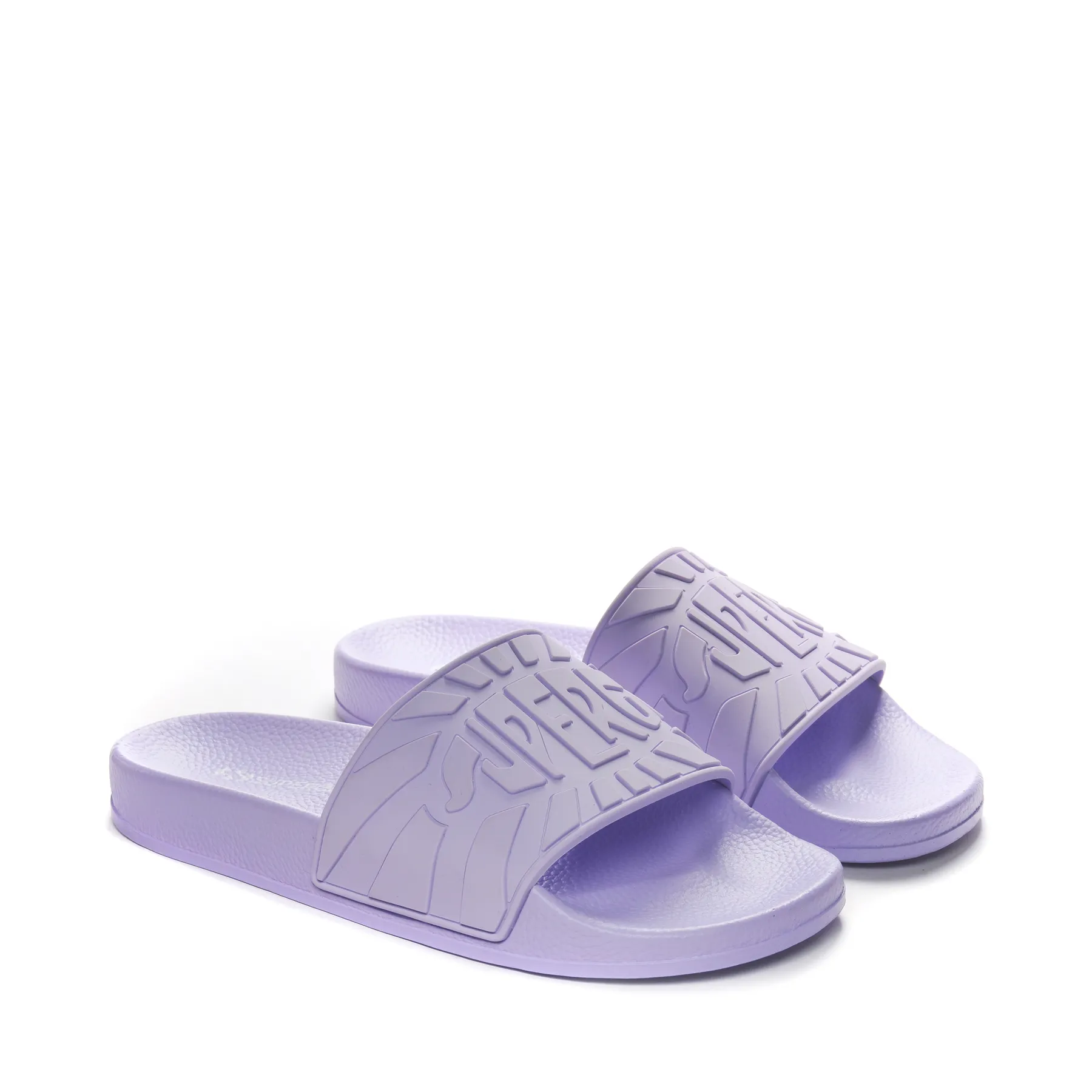 Mor 1908 Slides Raggiera Logo Unisex Viyole Lila Terlik