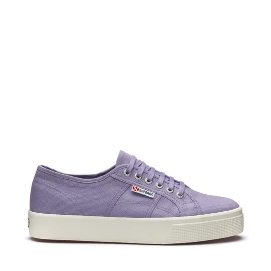 Mor 2730 Mid Platform Unisex Viyole Lila Platform Sneaker - Superga®