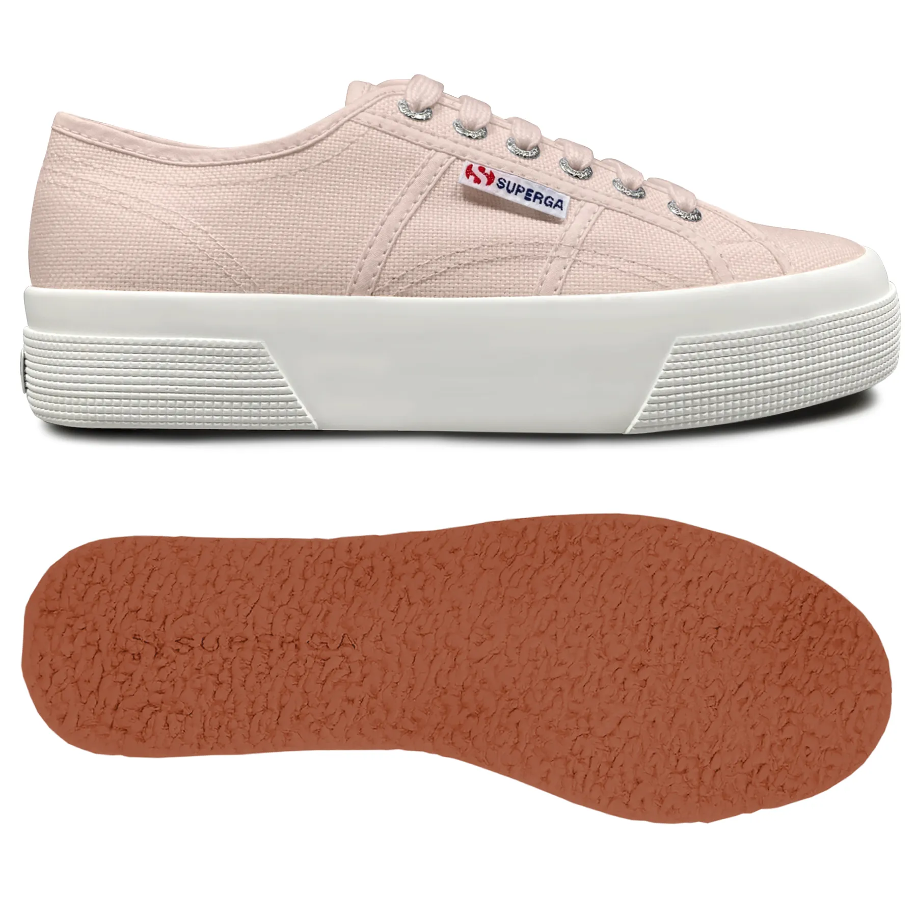 Pembe 2740 Platform Unisex Açık Pembe Sneaker
