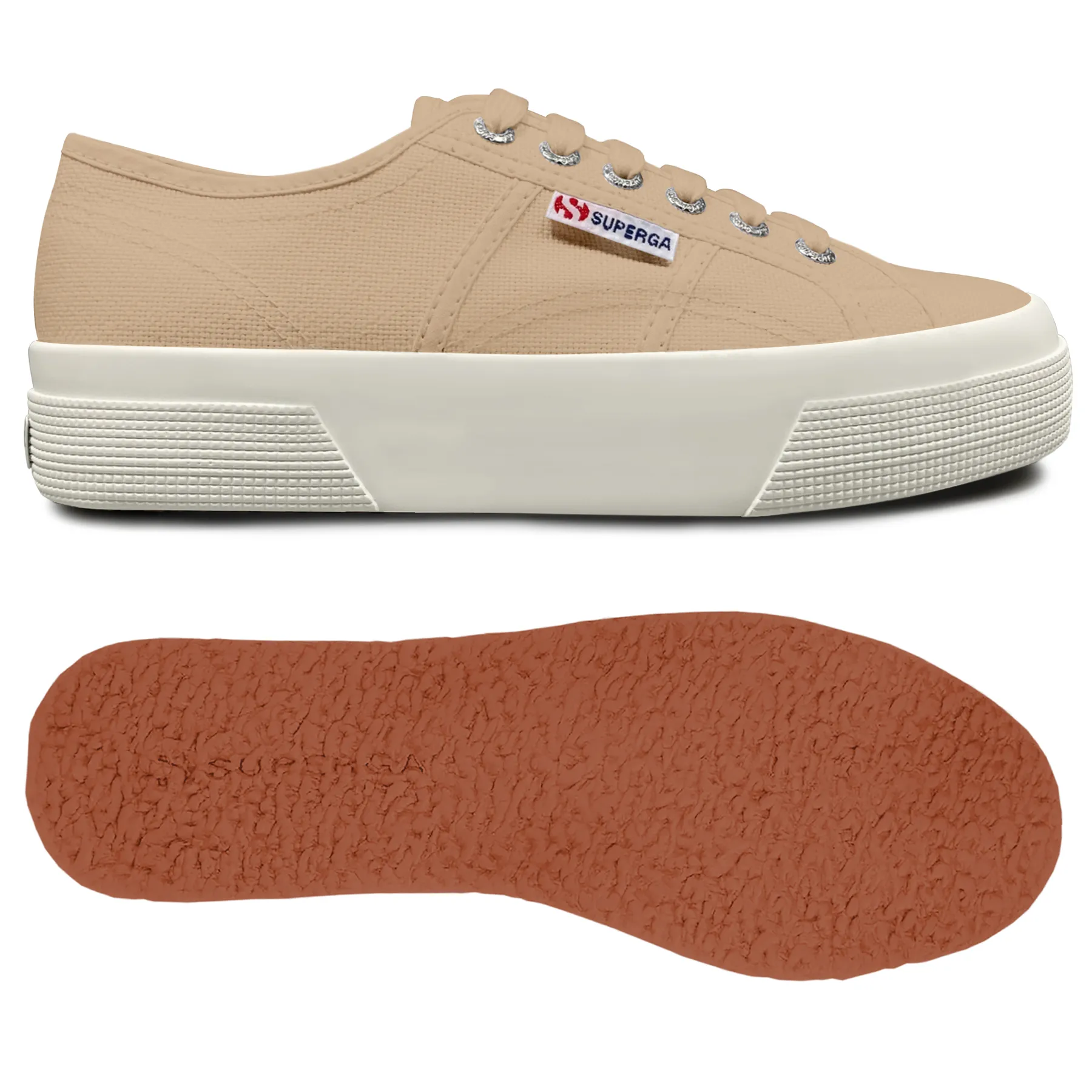 Bej 2740 Platform Unisex Bej Sneaker