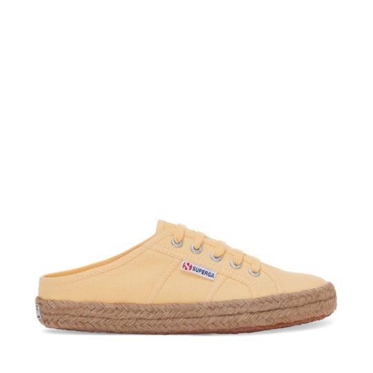 Sarı 2402 Rope Kadın Sarı Arkası Açık Sneaker - Superga®