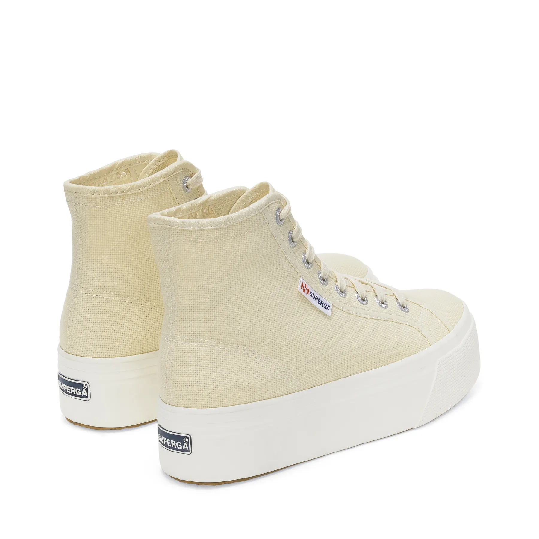Bej 2708 Hi Top Kadın Açık Bej Bilekli Sneaker