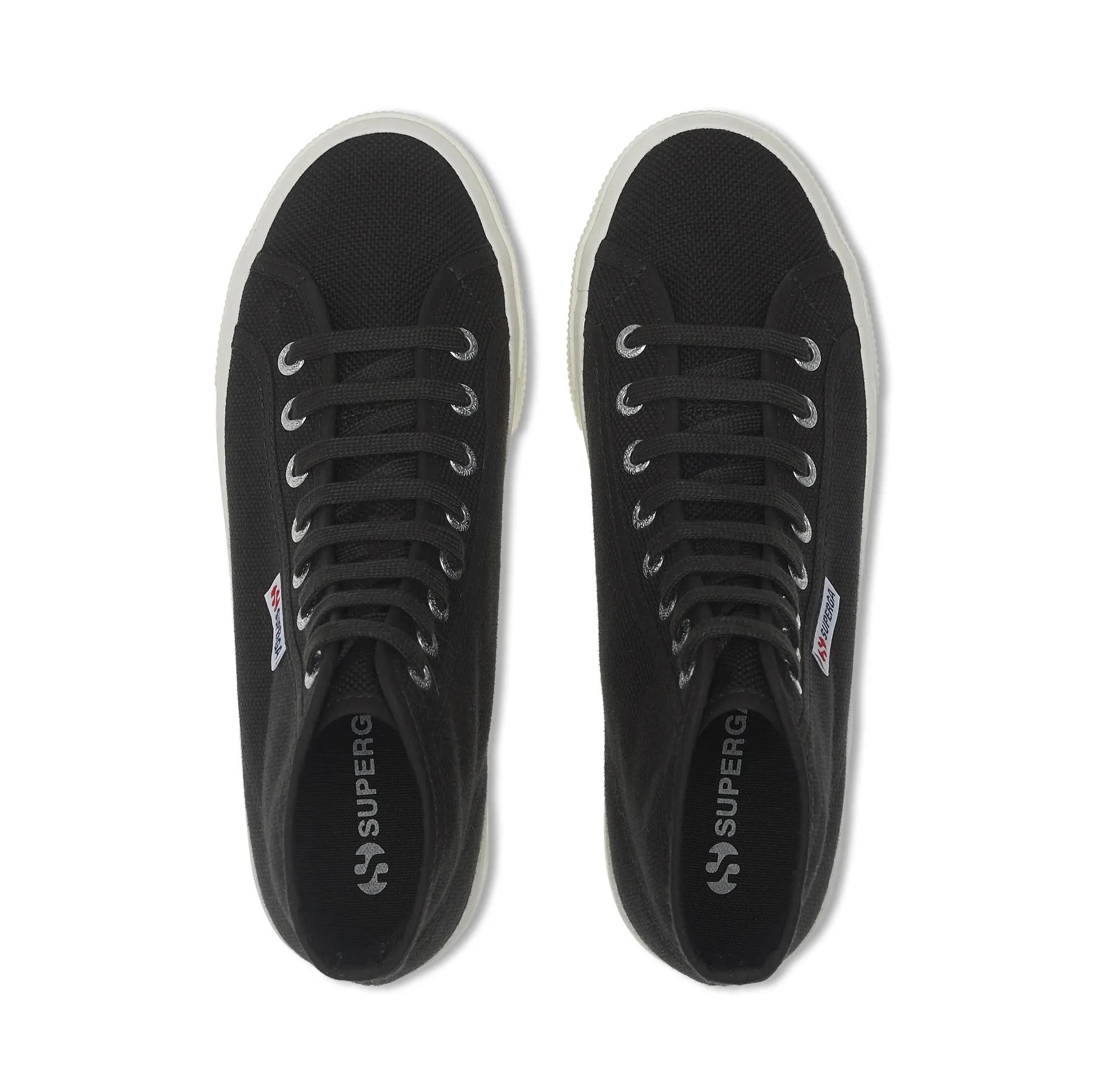 Siyah 2708 Hi Top Kadın Siyah Bilekli Sneaker