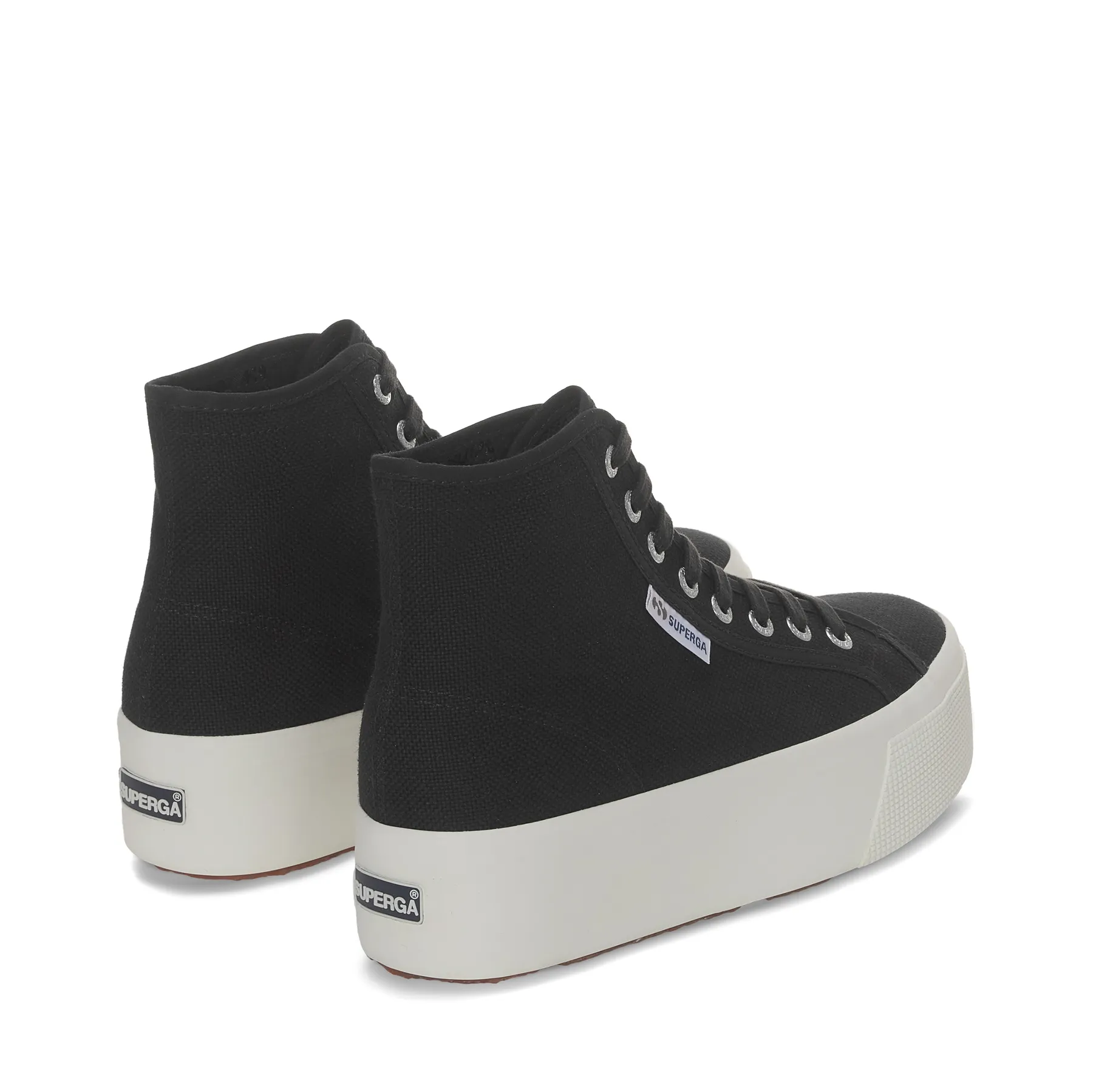 Siyah 2708 Hi Top Kadın Siyah Bilekli Sneaker