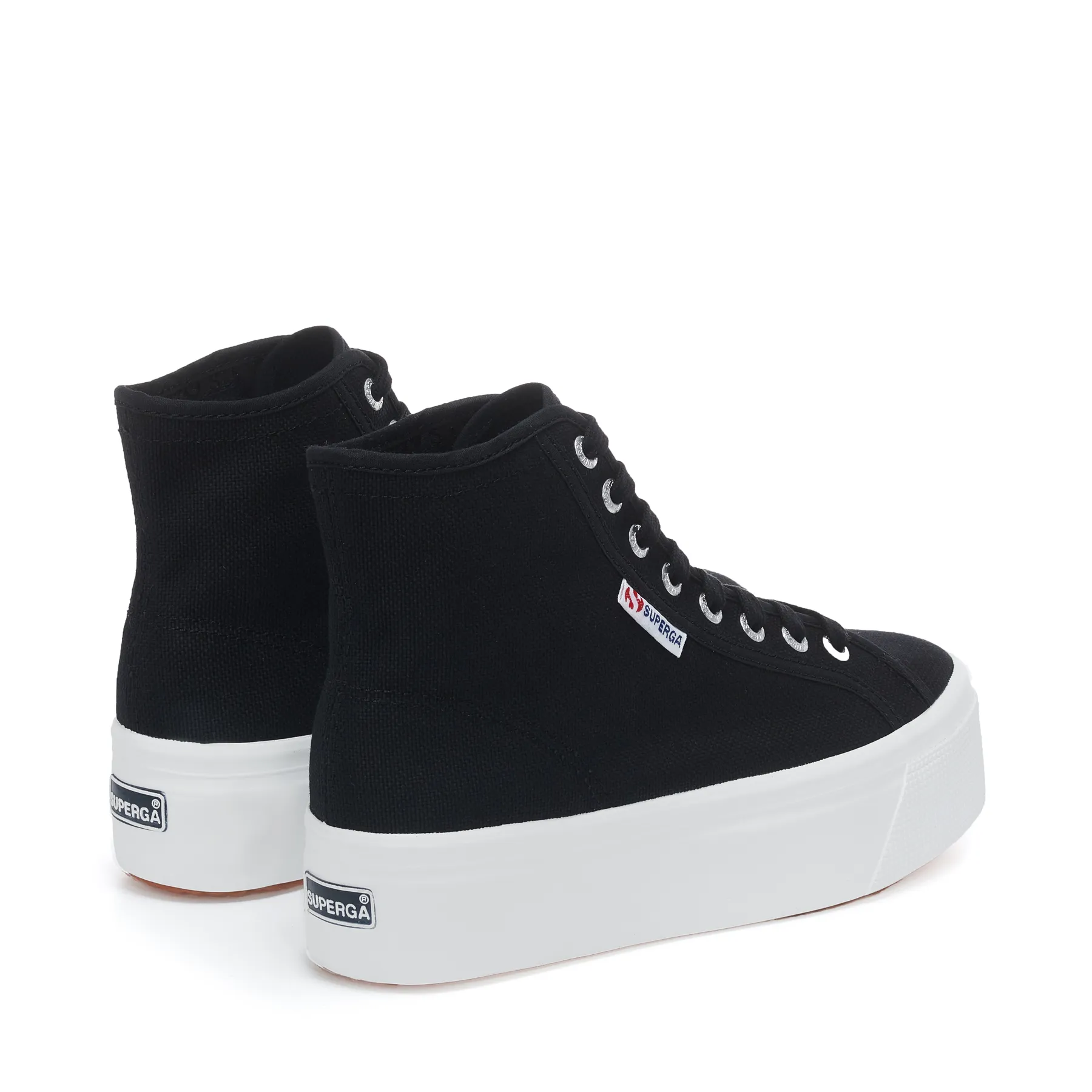 Siyah 2708 Hi Top Kadın Siyah Bilekli Sneaker