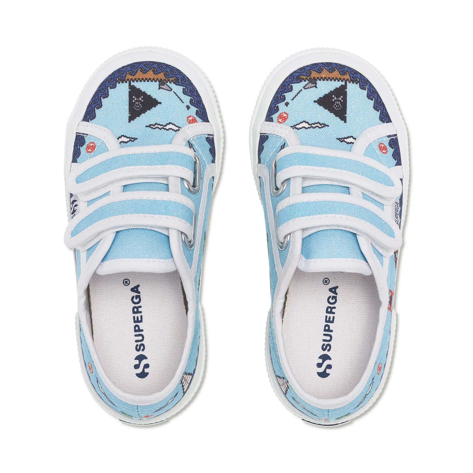 Mavi 2750 Kids Straps Game Erkek Çocuk Mavi Bileksiz Sneaker