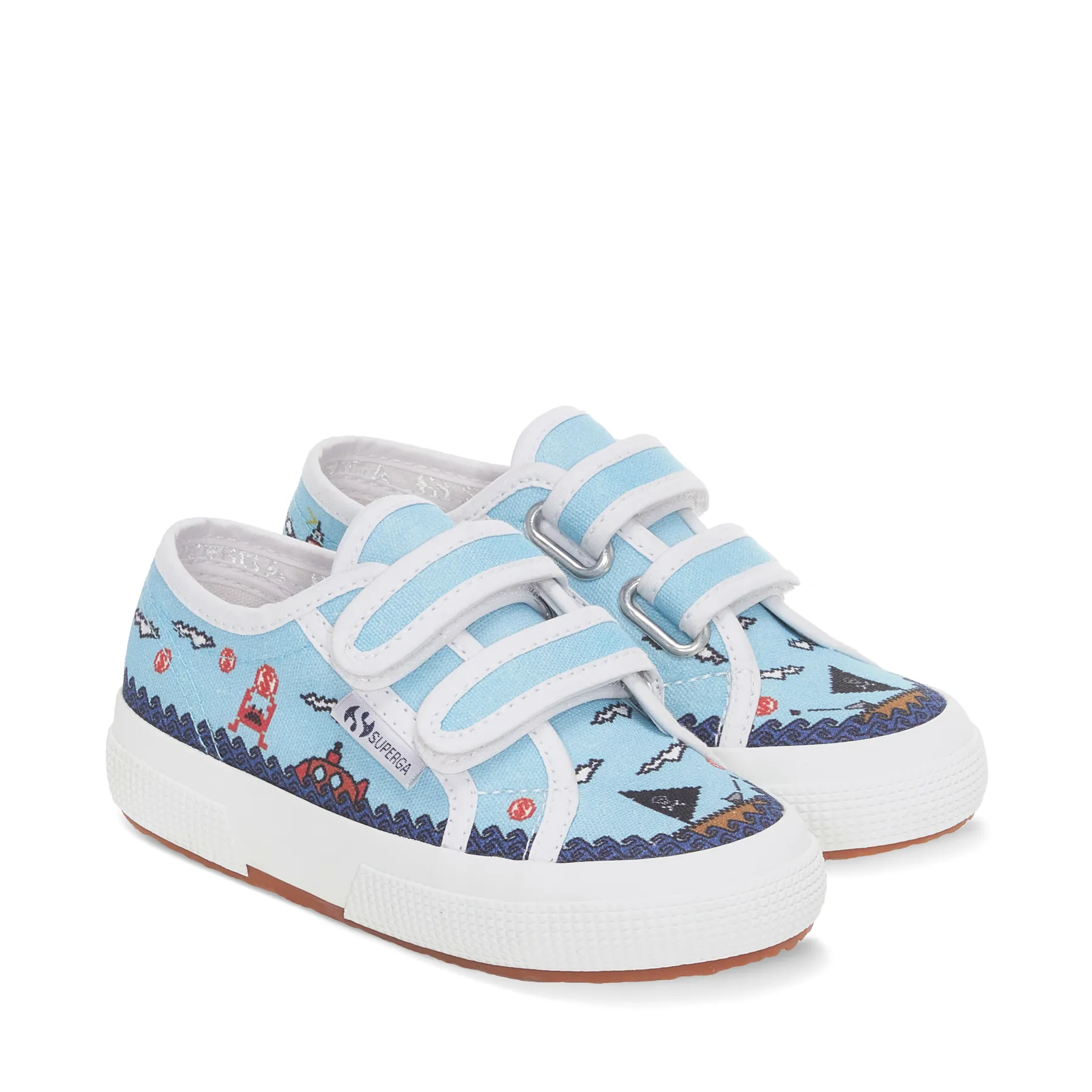 Mavi 2750 Kids Straps Game Erkek Çocuk Mavi Bileksiz Sneaker