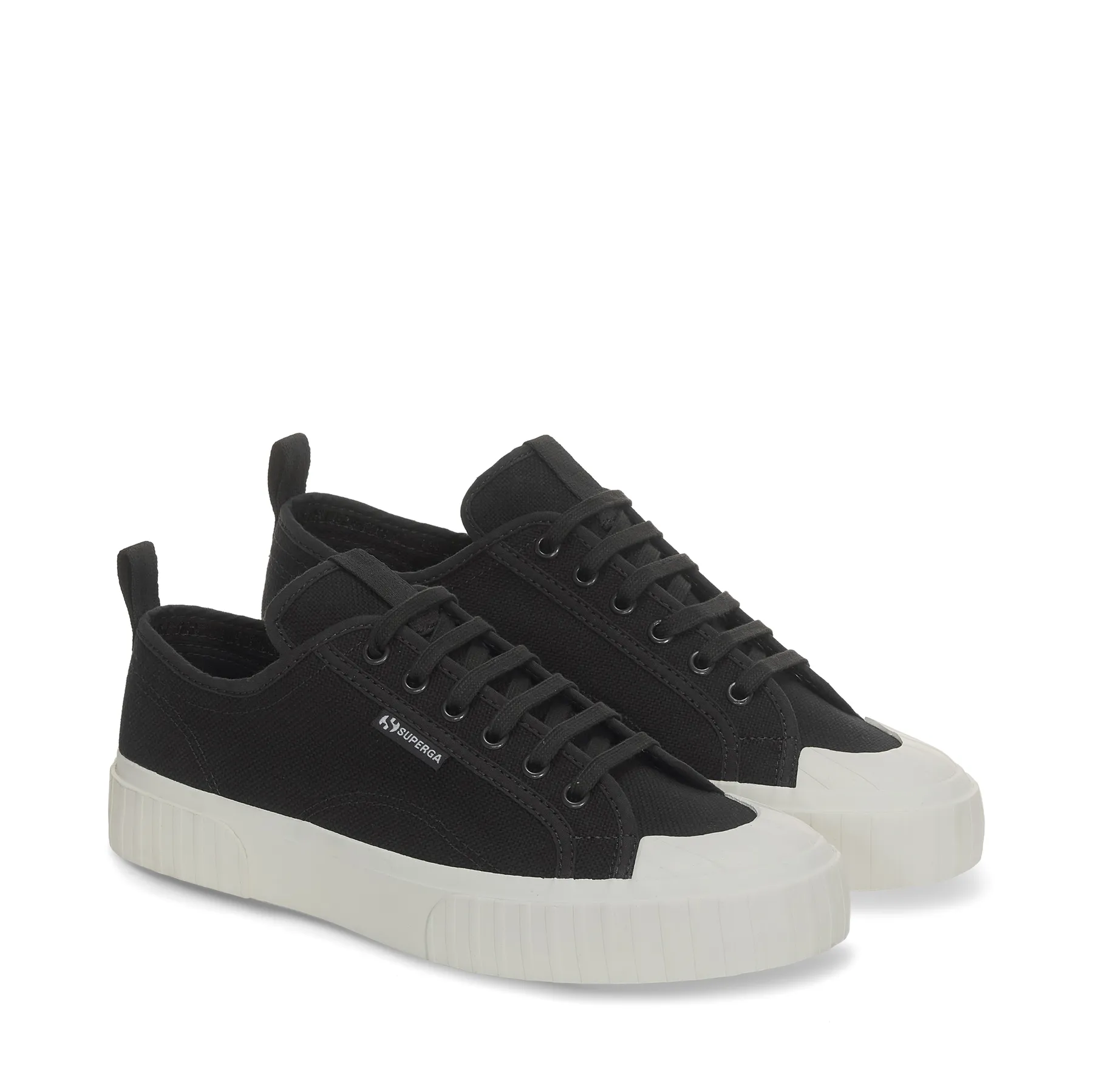 Siyah 2630 Stripe Webbing Unisex Siyah Bileksiz Sneaker