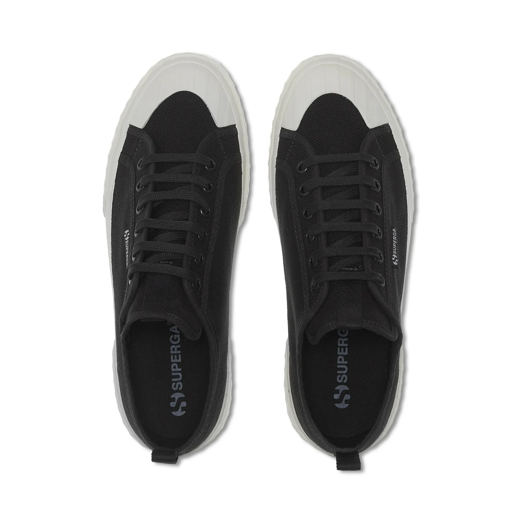 Siyah 2630 Stripe Webbing Unisex Siyah Bileksiz Sneaker