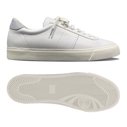 Beyaz 4834 Club S Up Prime Soft Leather Unisex Beyaz Bileksiz Sneaker - Superga®