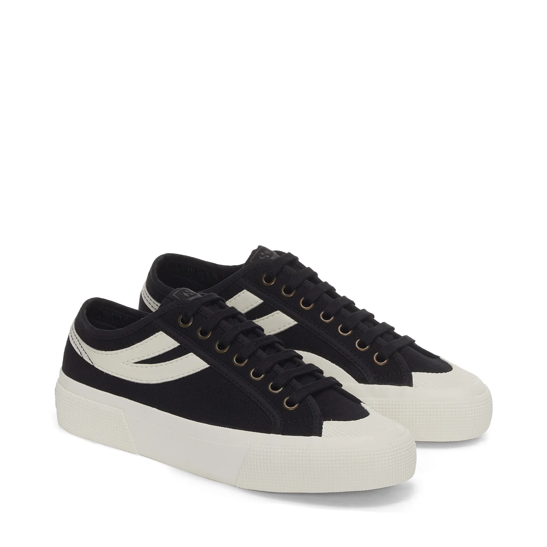 Siyah 2750 Panatta 3.0 Unisex Siyah-Beyaz Bileksiz Sneaker