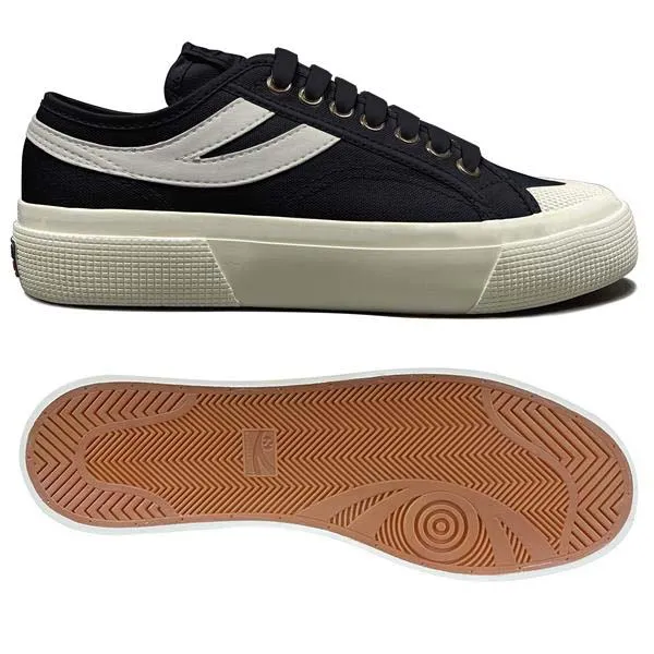 Siyah 2750 Panatta 3.0 Unisex Siyah-Beyaz Bileksiz Sneaker