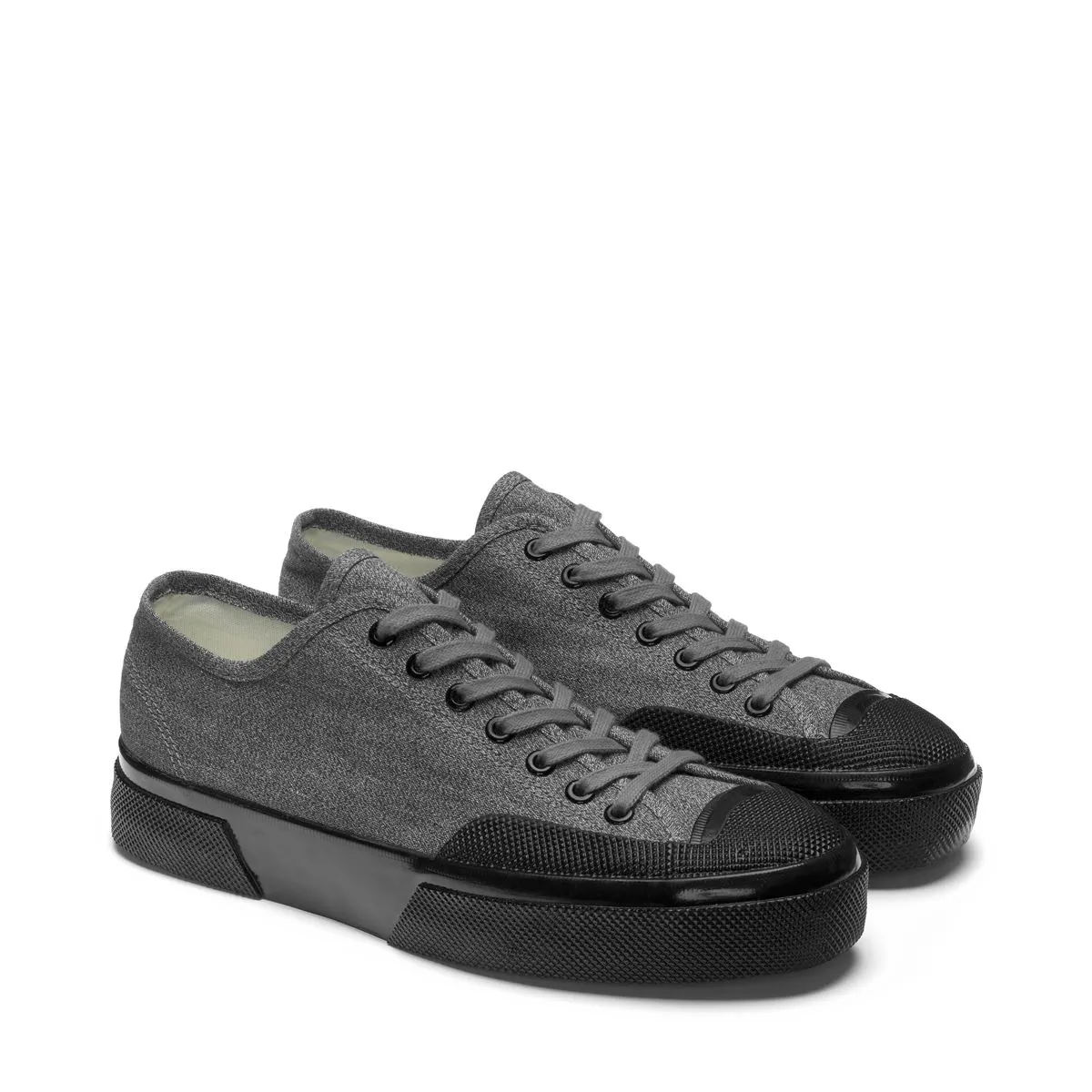 Gri 2432 Salt Pepper Erkek Gri Bilekli Sneaker