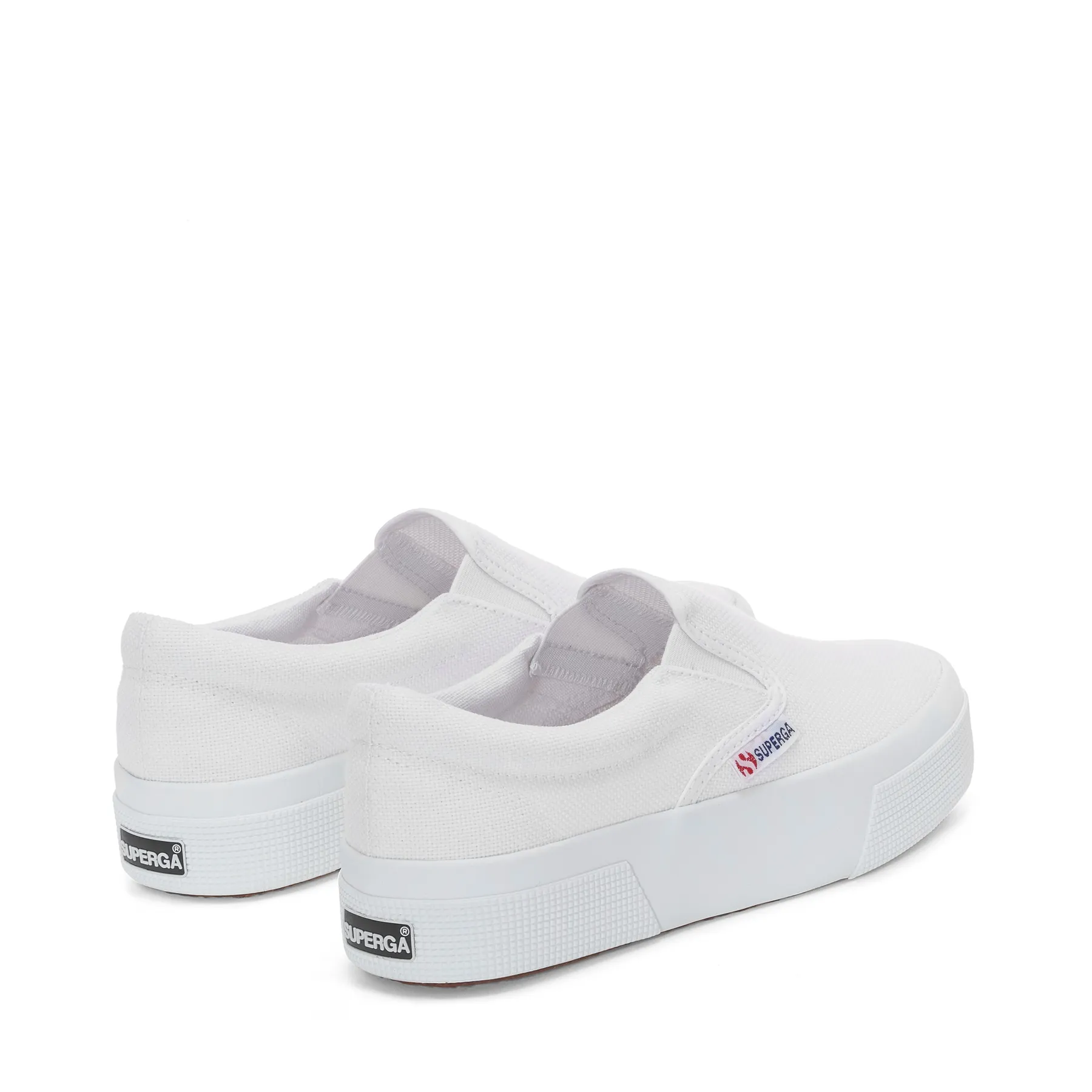 Beyaz 2740 Platform Slipon Kadın Beyaz Platform Sneaker