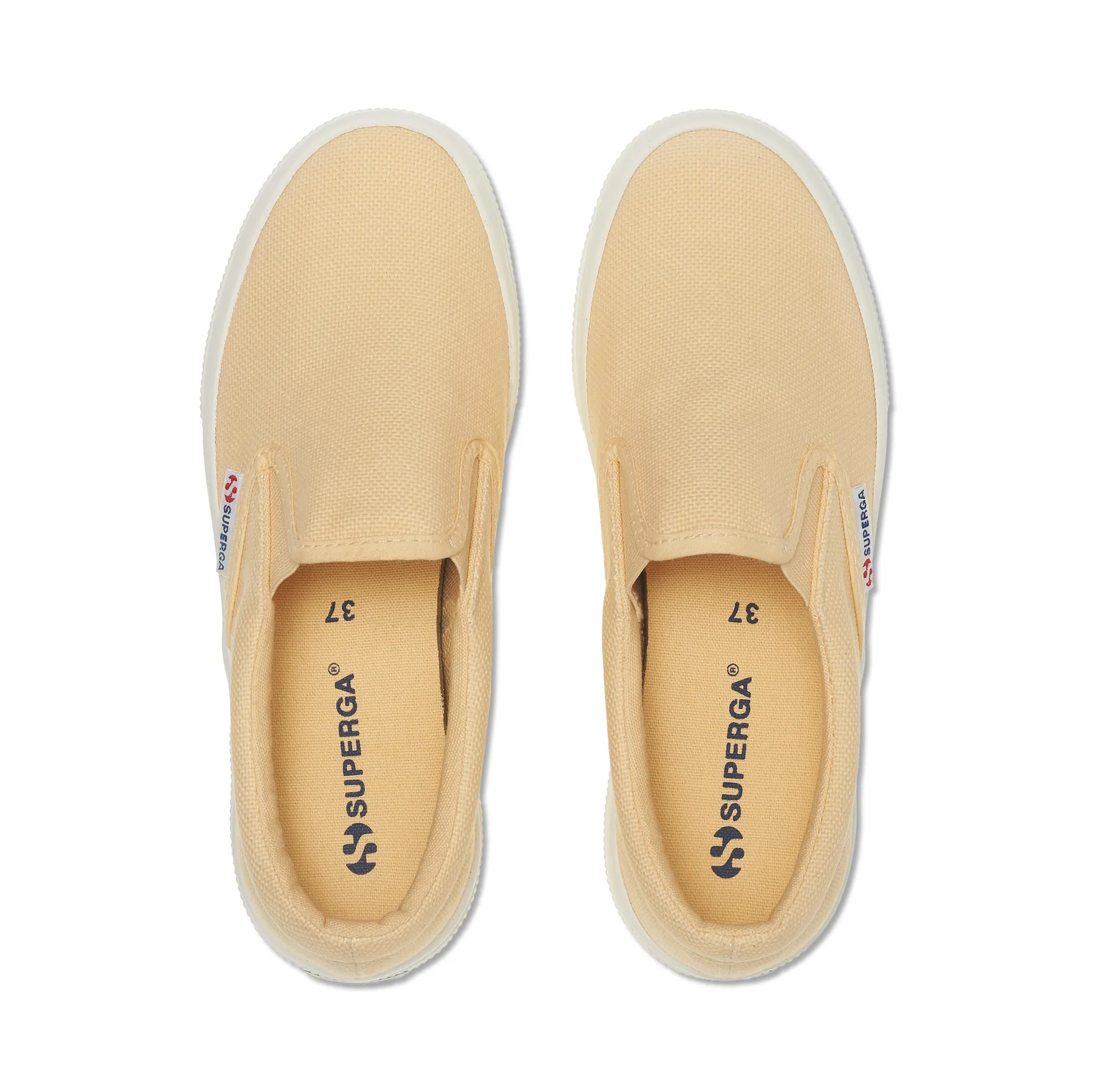 Sarı 2740 Platform Slipon Kadın Sarı Platform Sneaker