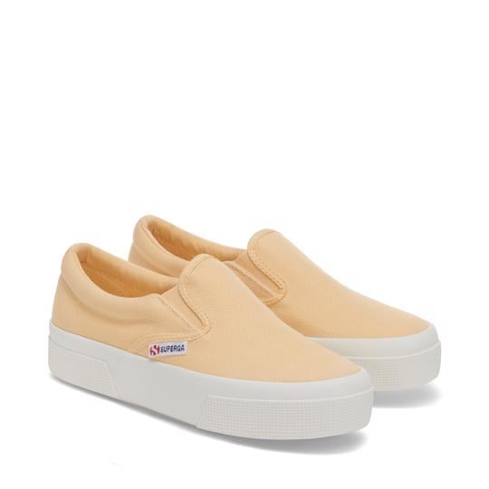 Sarı 2740 Platform Slipon Kadın Sarı Platform Sneaker - Superga®