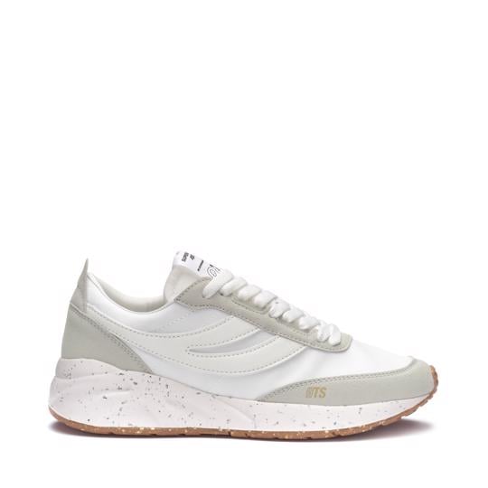 Beyaz 4089 Training 9ts Slim Vegan Faux Leather Unisex Beyaz Koşu Ayakkabısı - Superga®