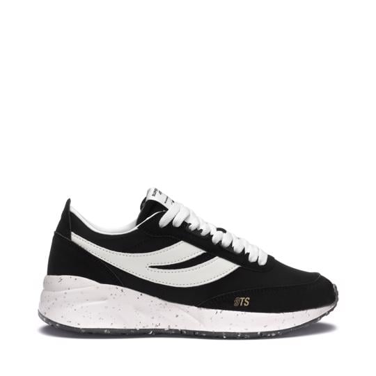 Siyah 4089 Training 9ts Slim Vegan Faux Leather Unisex Siyah Koşu Ayakkabısı - Superga®