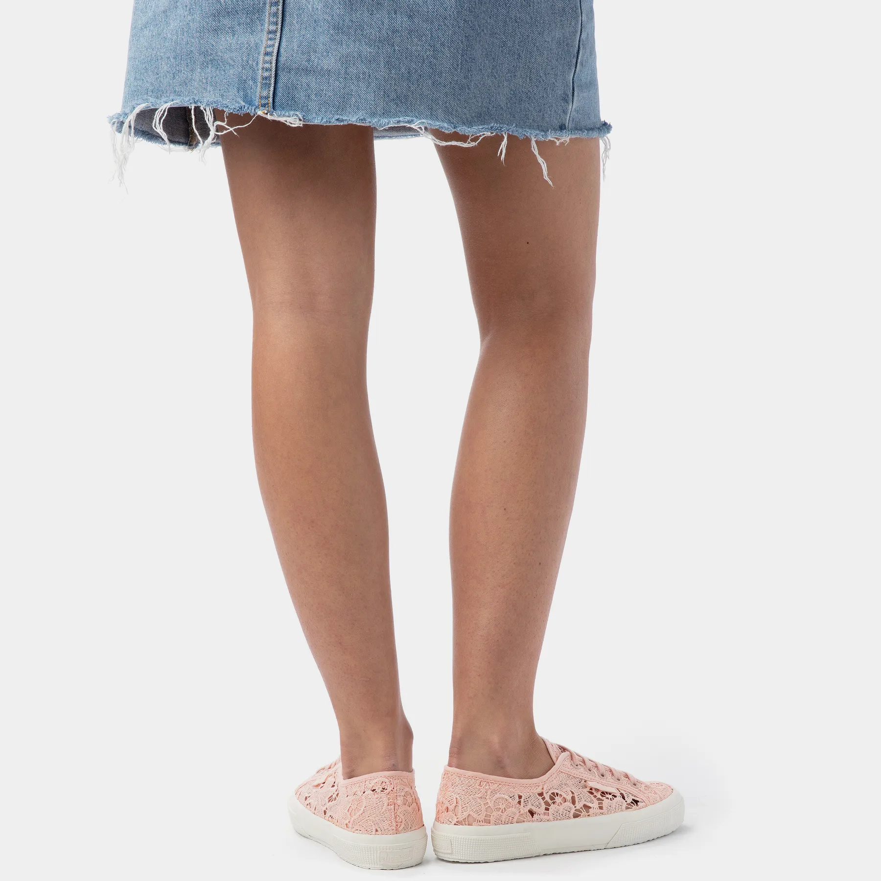 Pembe 2750 Macrame Kadın Pembe Sneaker