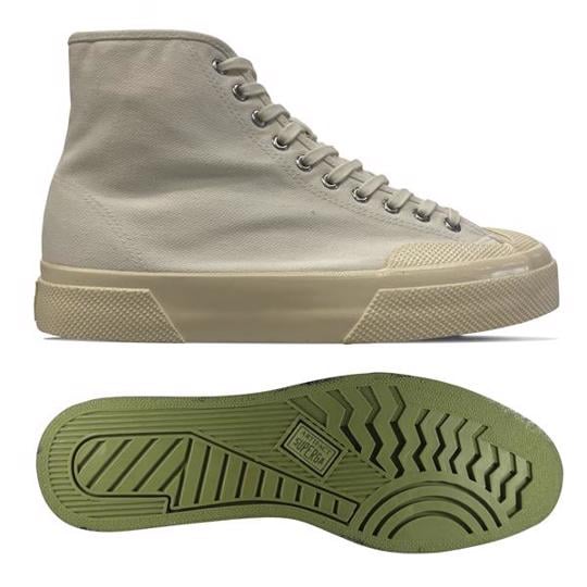 Beyaz 2433 Workwear Erkek Beyaz Bilekli Sneaker - Superga®