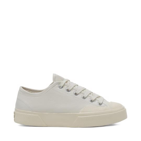 Beyaz 2432 Workwear Erkek Beyaz Bileksiz Sneaker - Superga®