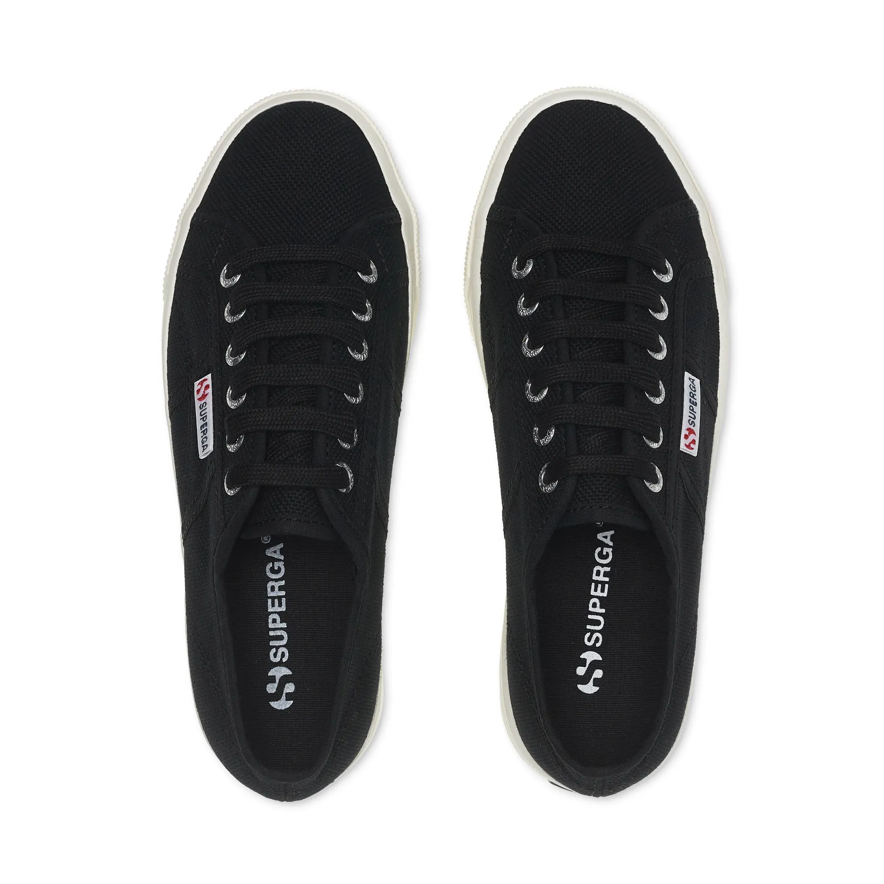 Siyah 2790 Platform Kadın Siyah-Bej Platform Sneaker