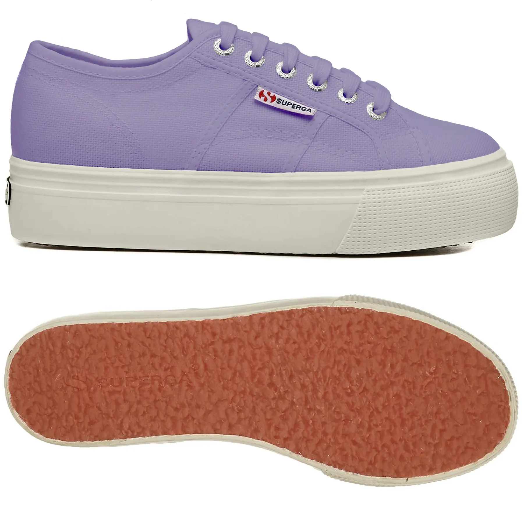 Mor 2790 Platform Kadın Viyole Lila Platform Sneaker