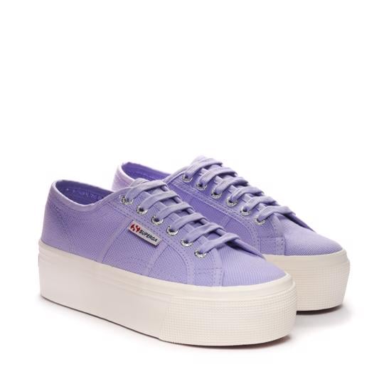 Mor 2790 Platform Kadın Viyole Lila Platform Sneaker - Superga®