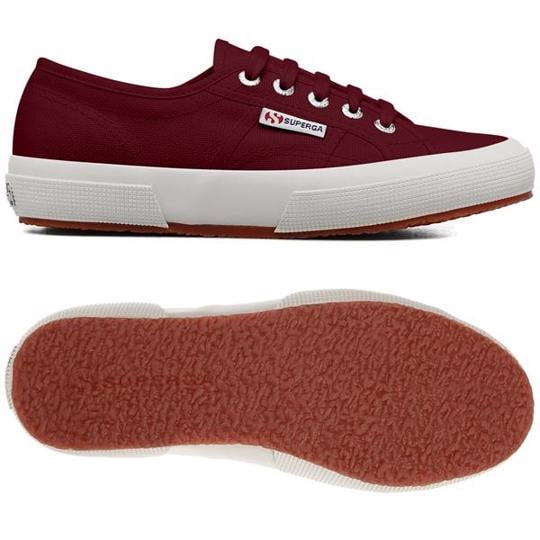 Kırmızı 2750-Cotu Classic Unisex Bordo Sneaker - Superga®