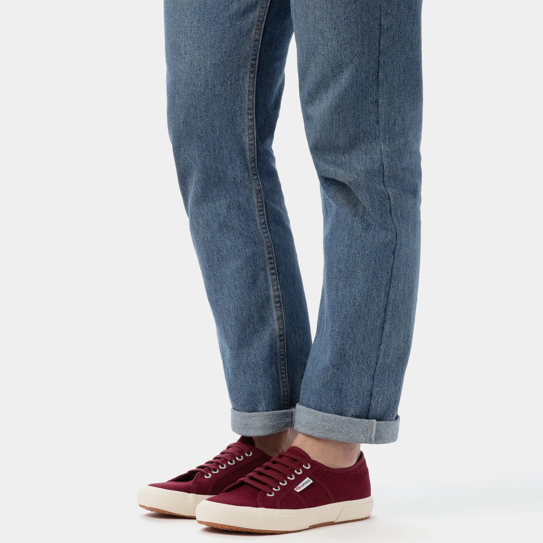 Kırmızı 2750-Cotu Classic Unisex Bordo Sneaker