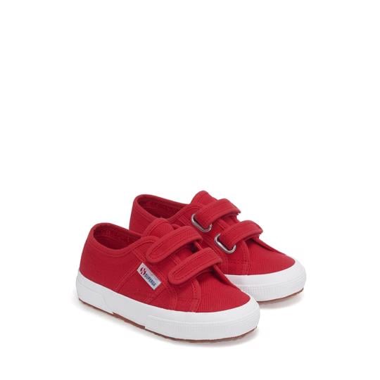 Kırmızı 2750-Cotjstrap Classic Çocuk Unisex Kırmızı-Beyaz Sneaker - Superga®
