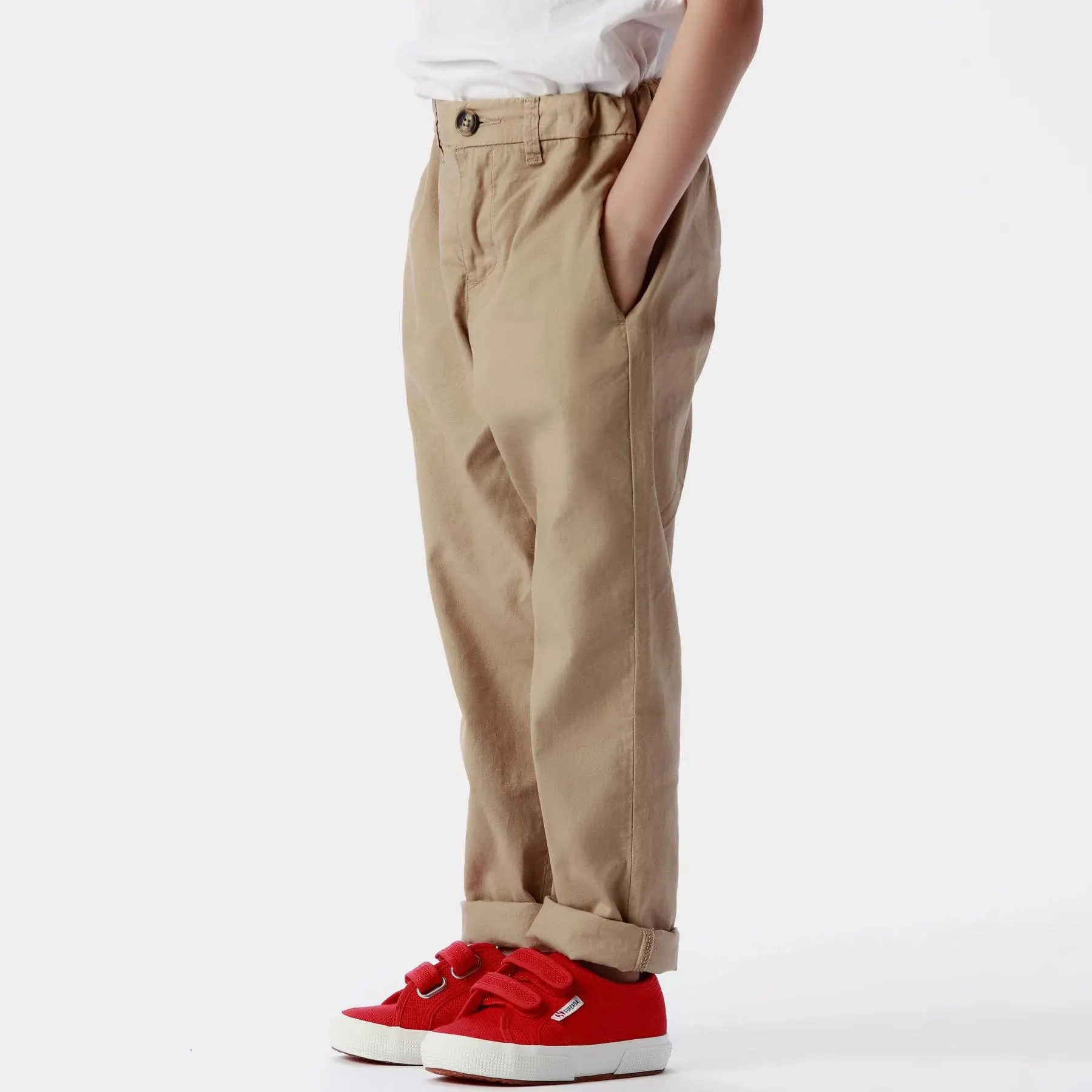 Kırmızı 2750-Cotjstrap Classic Çocuk Unisex Kırmızı-Beyaz Sneaker
