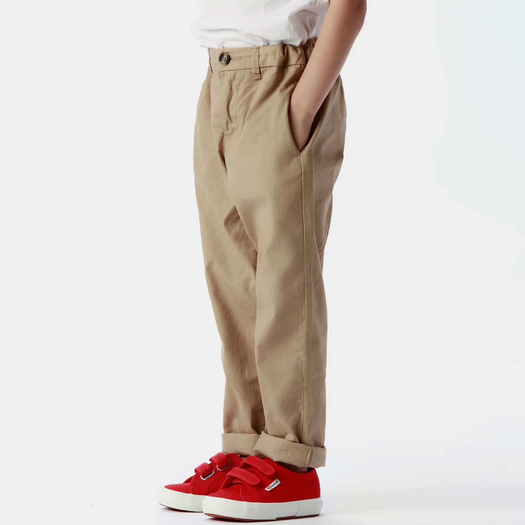 Kırmızı 2750-Cotjstrap Classic Çocuk Unisex Kırmızı-Beyaz Sneaker