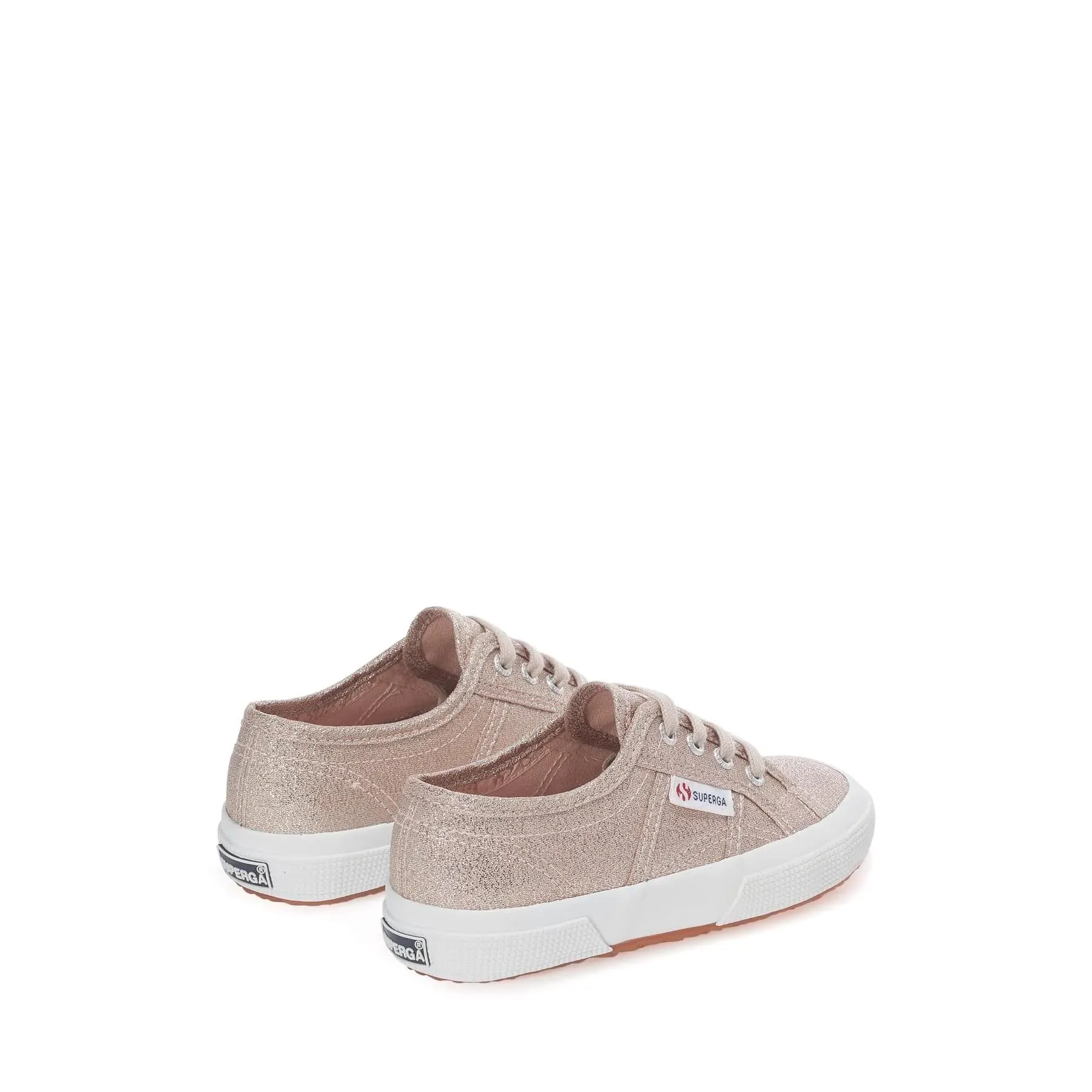 Pembe 2750-Lamej Kız Çocuk Rose Platin Sneaker