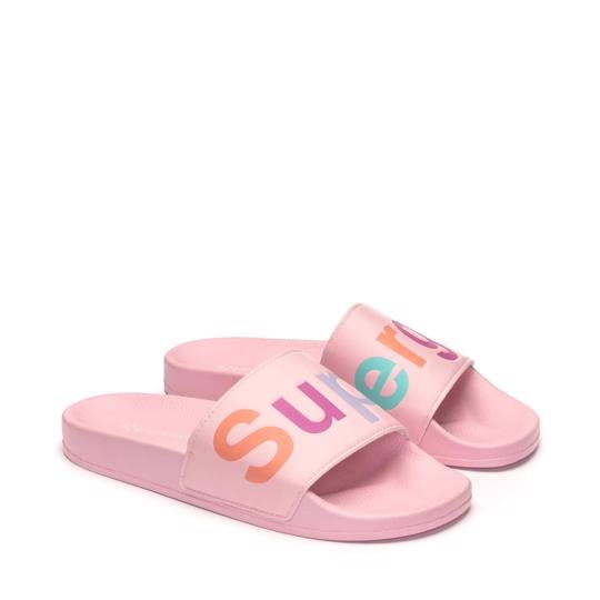 Pembe 1908 Slides Polysoft Unisex Pembe Terlik - Superga®