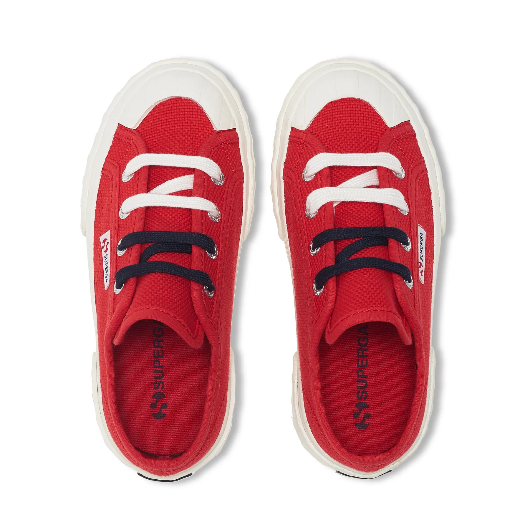 Kırmızı 2630 Kids Stripe Çocuk Unisex Kırmızı Sneaker