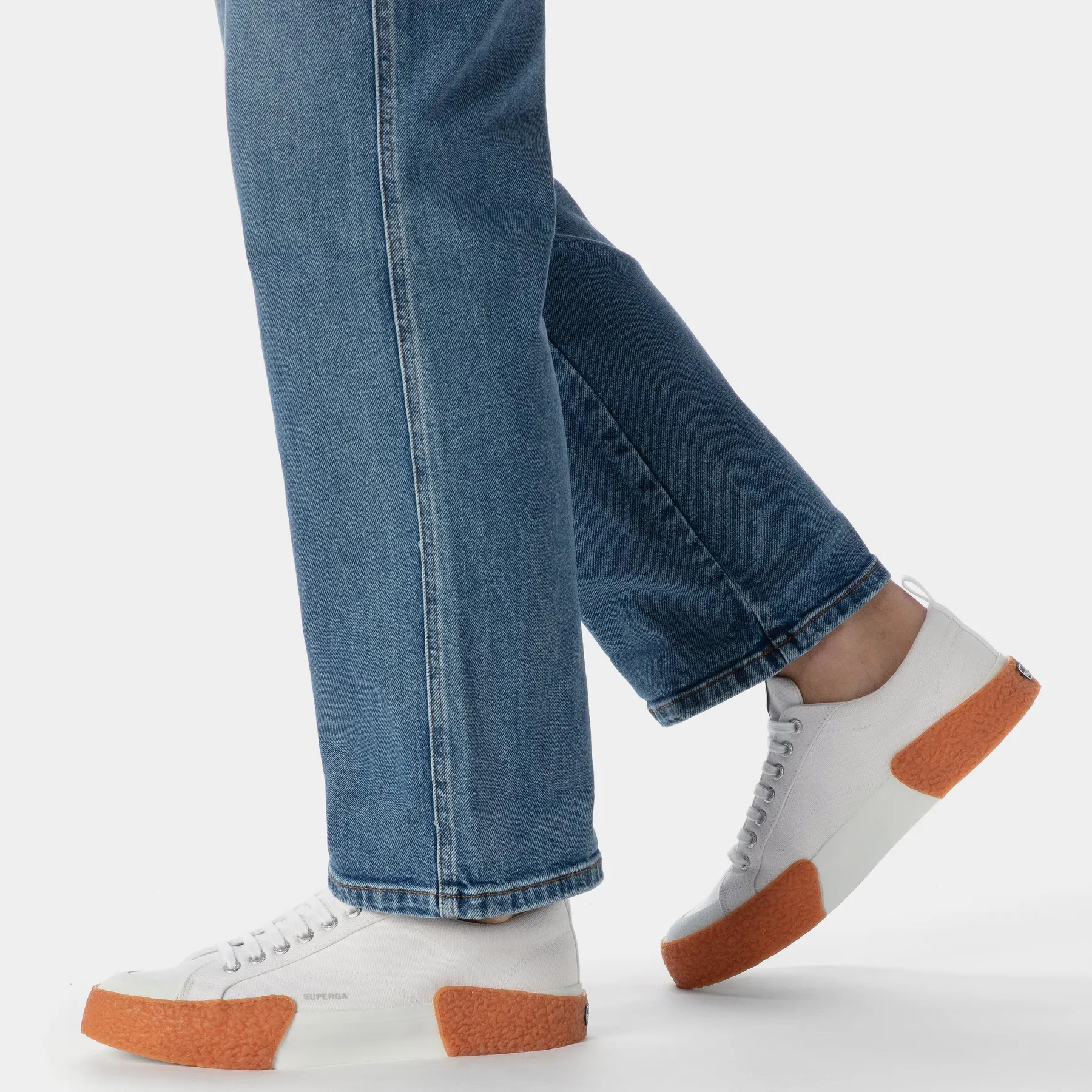 Beyaz 2660 Stripe Big Bumpers Unisex Beyaz Bileksiz Sneaker