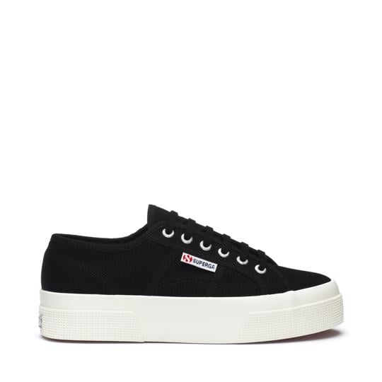 Siyah 2740 Platform Unisex Siyah-Bej Sneaker - Superga®