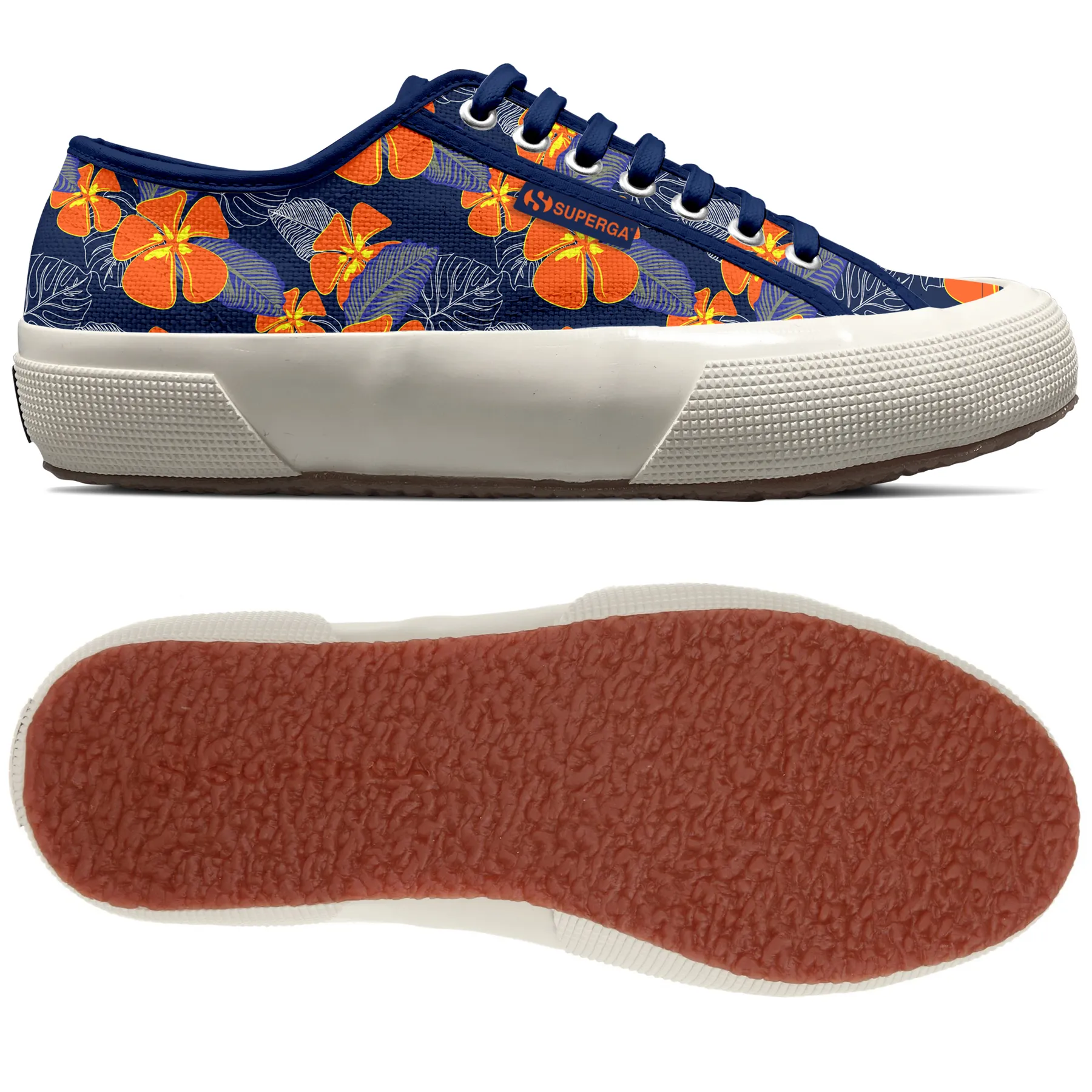 Mavi 2750 Og Hibiscus Flower Print Unisex Mavi Sneaker