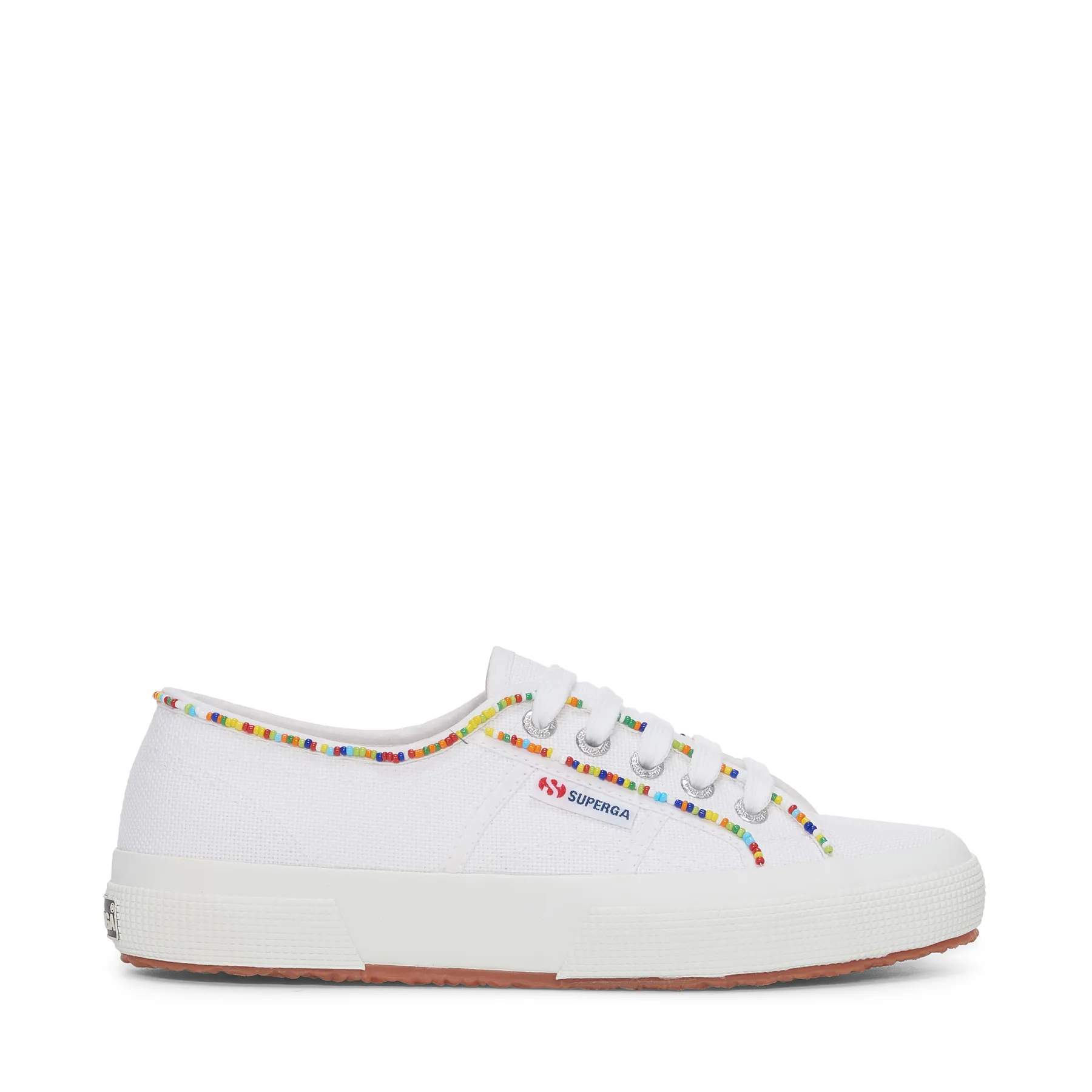 Beyaz 2750 Multicolor Beads Kadın Beyaz Sneaker
