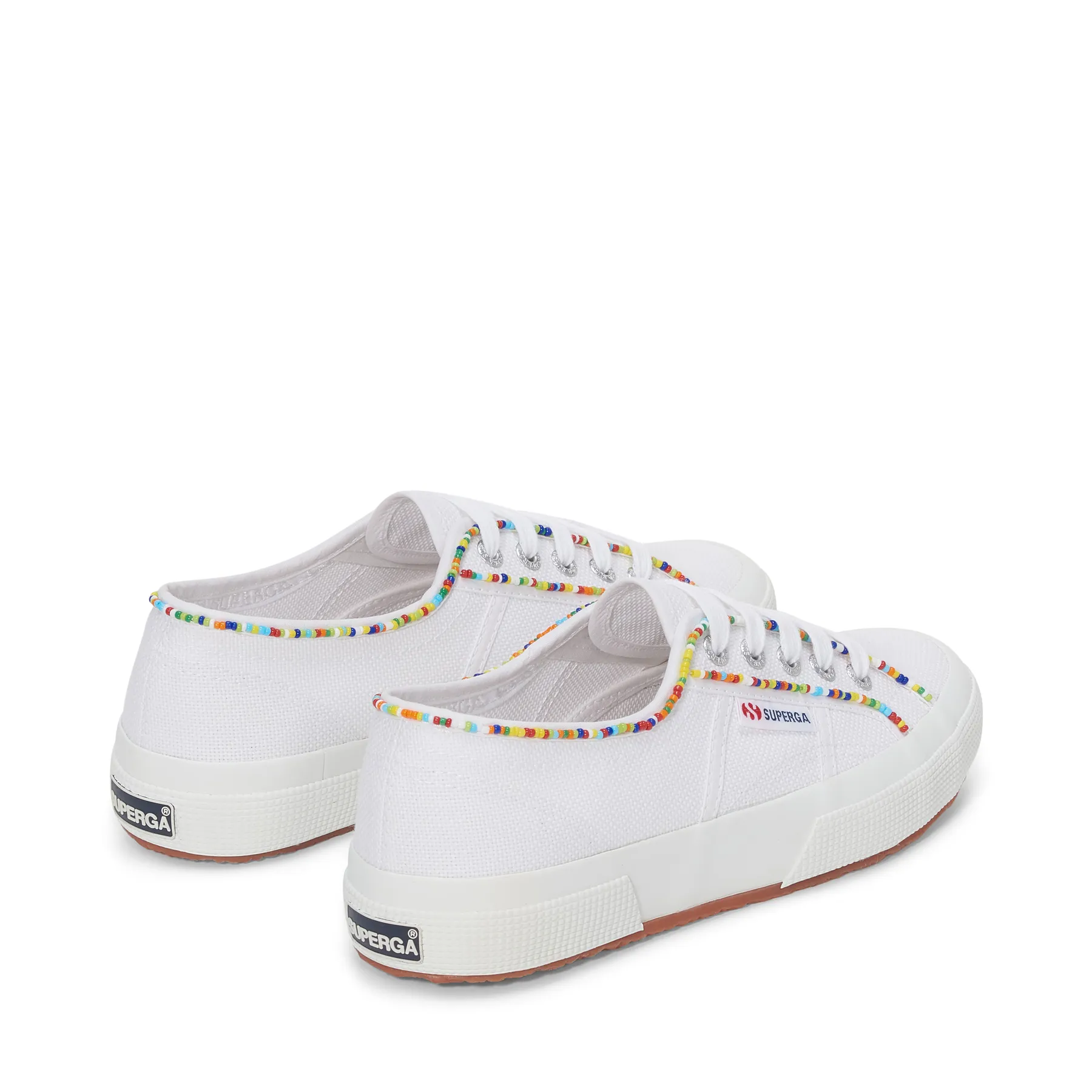 Beyaz 2750 Multicolor Beads Kadın Beyaz Sneaker
