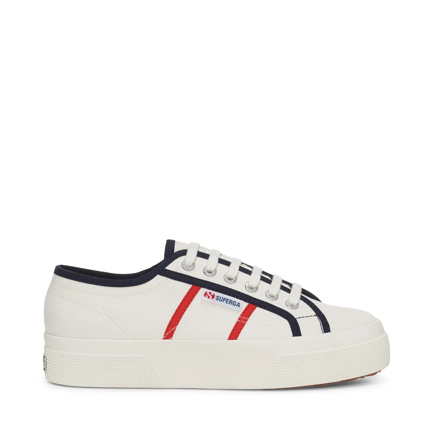 Beyaz 2740 Platform Colorblocking Unisex Beyaz Bileksiz Sneaker