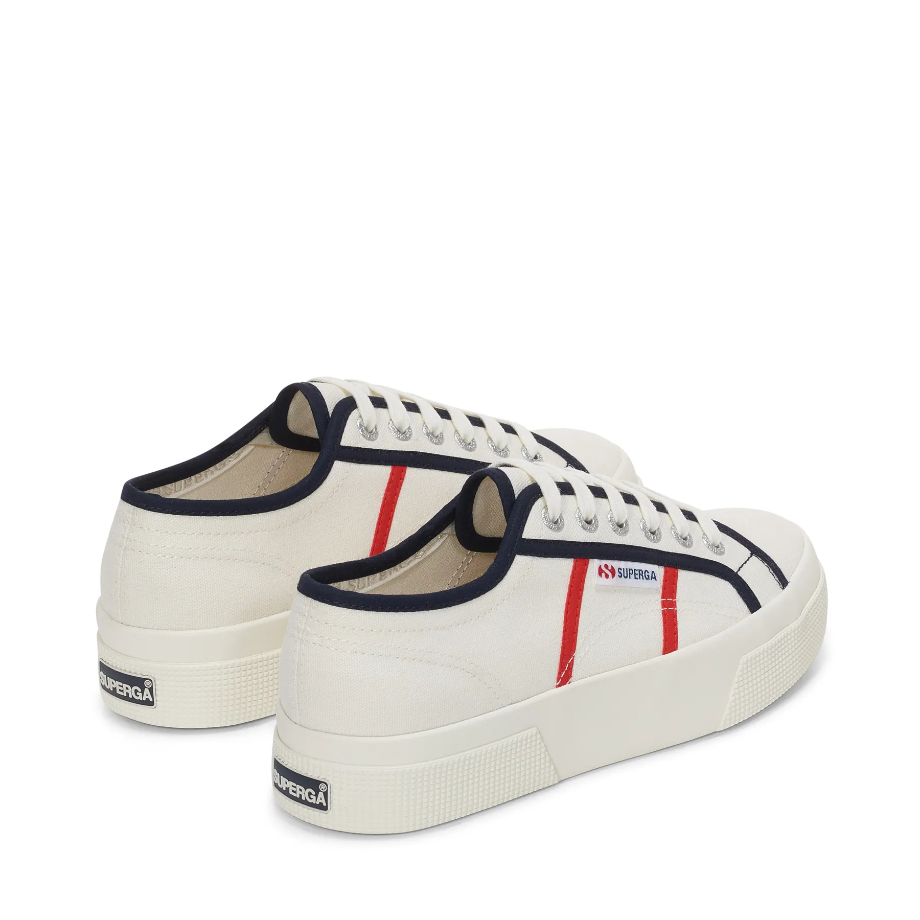 Beyaz 2740 Platform Colorblocking Unisex Beyaz Bileksiz Sneaker