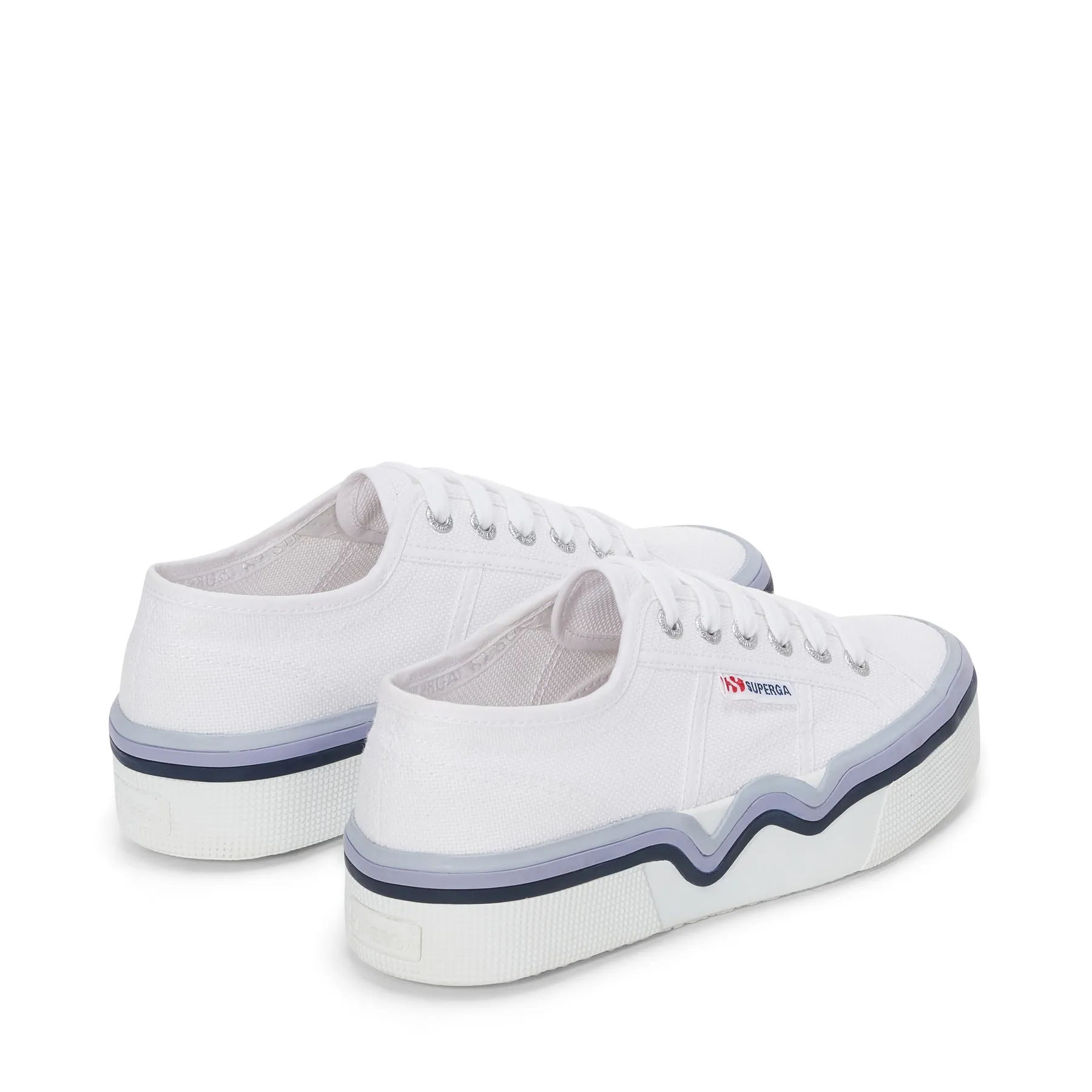 Beyaz 2740 Liquify Stripes Kadın Beyaz Sneaker