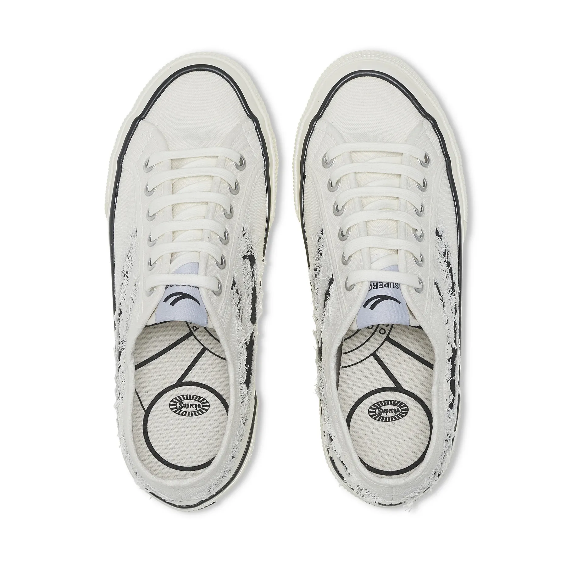 Beyaz 2750 Og Ripped Swallow Tail Kadın Beyaz Bileksiz Sneaker